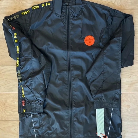 Off White C/O Virgil Abloh Industrial Track Jacket - Picture 1 of 5